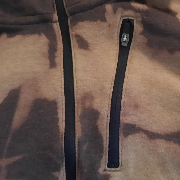 Tiedye acidwash camo Swiss tech jacket - Picture 2 of 7